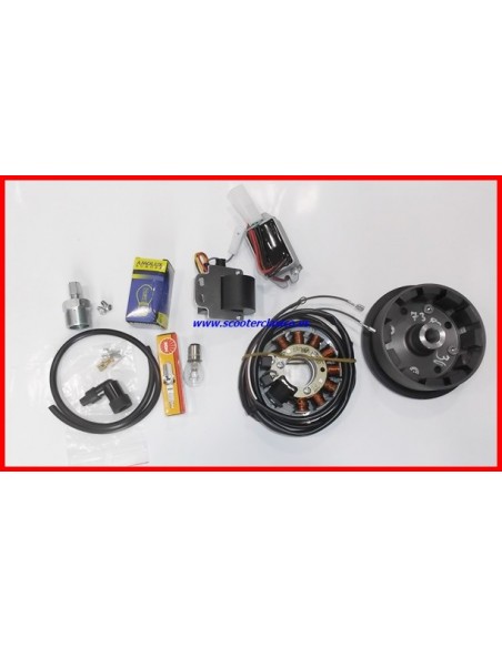Encendido electronico de Vespa 125 bocolo