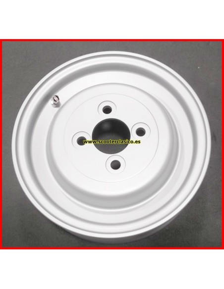 Llanta 350x8 tubeles gris